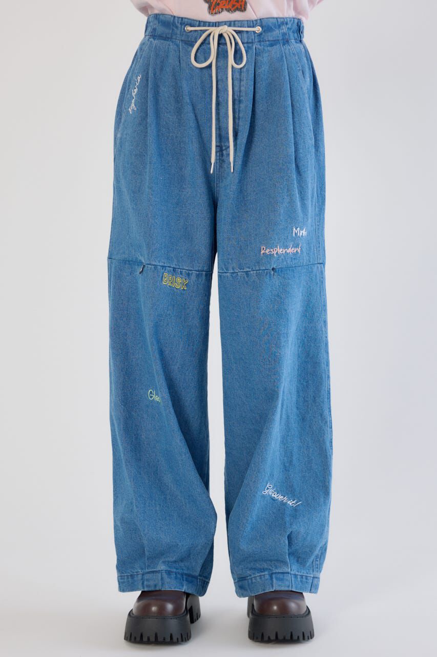 RODEO CROWNS「embroideryサイドジップパンツ」|その他|