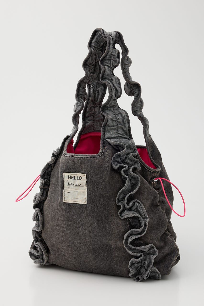 RODEO CROWNS「デニムフリルギャザーバッグ」|その他|