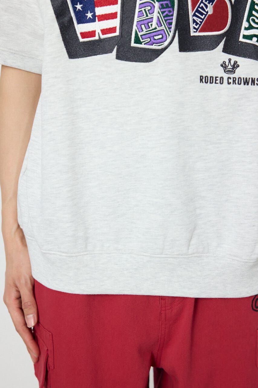 RODEO CROWNS「decoration半袖スウェット」|Tシャツ・カットソー|