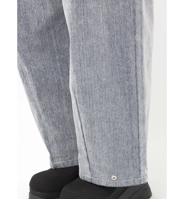 MURUA「フロッキーバレルレッグデニム」|デニム|