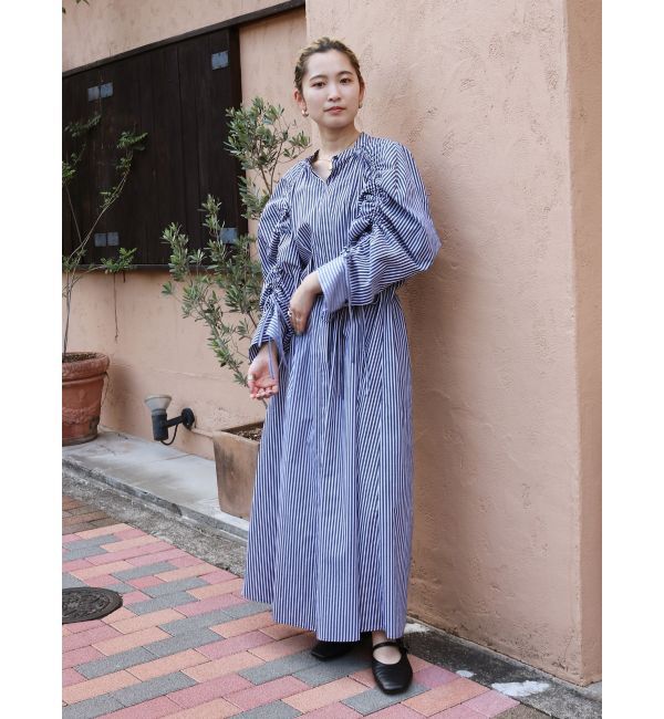 Ungrid「スリーブギャザーワンピース」|ワンピース|ミックス