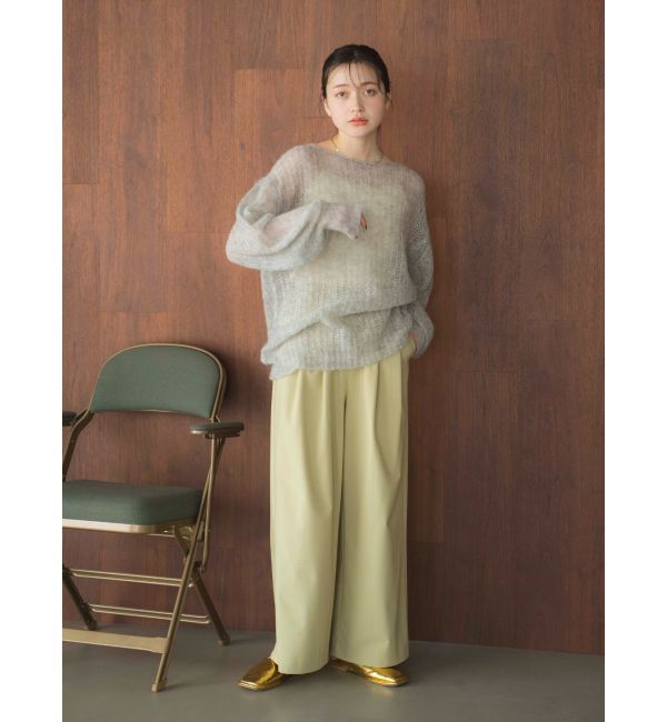 Ungrid「カットオフデザインラフタックパンツ」|その他|