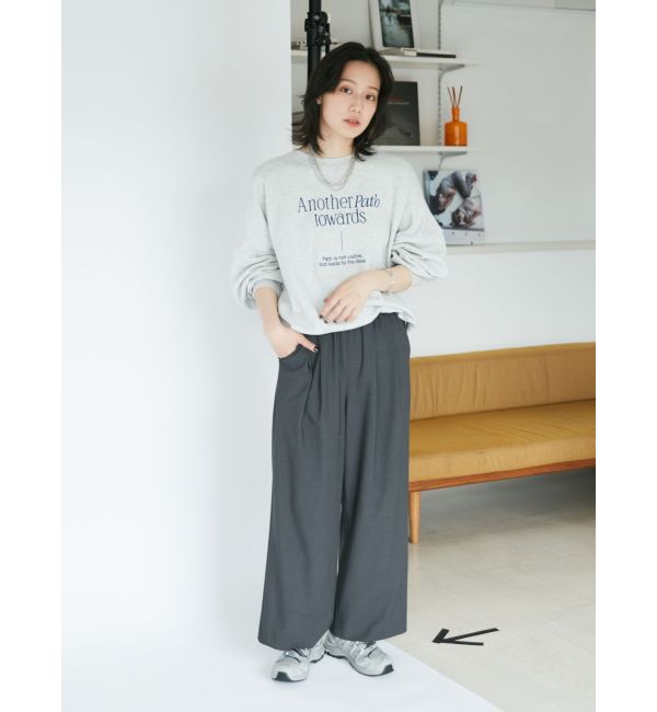 Ungrid「カットオフデザインラフタックパンツ」|その他|