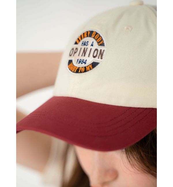 Ungrid「ワッペンデザインメッシュキャップ」|キャップ・キャスケット|