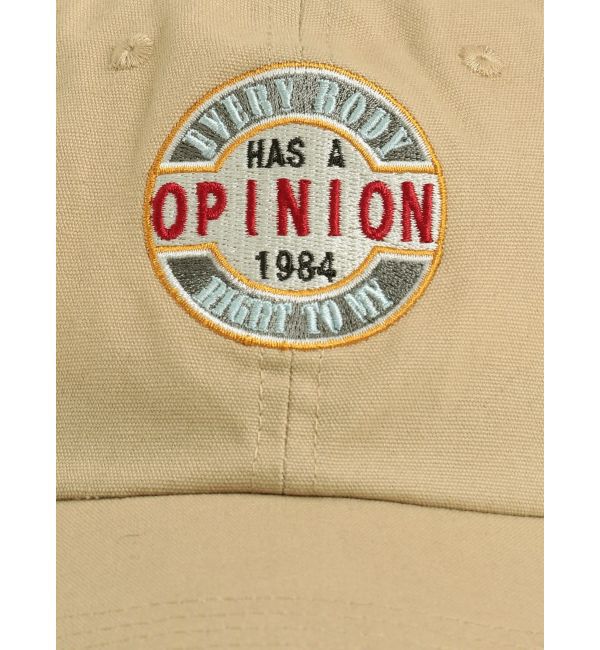 Ungrid「ワッペンデザインメッシュキャップ」|キャップ・キャスケット|