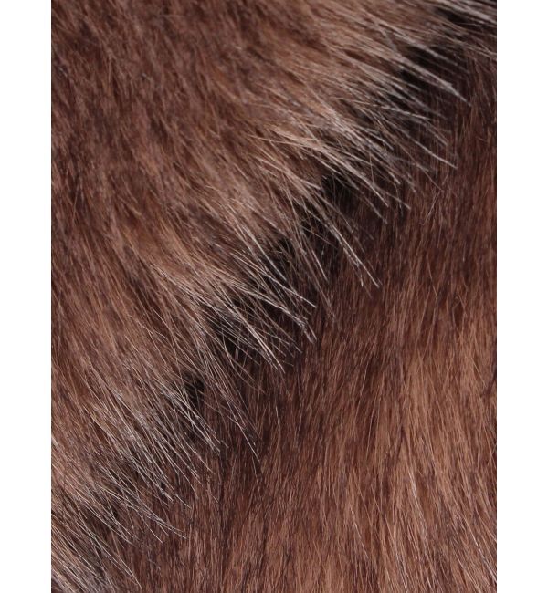 jouetie「【WEB限定】ベルトミドルファーコート」|ブルゾン・スタジャン|