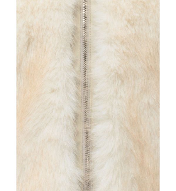 jouetie「【WEB限定】ベルトミドルファーコート」|ブルゾン・スタジャン|