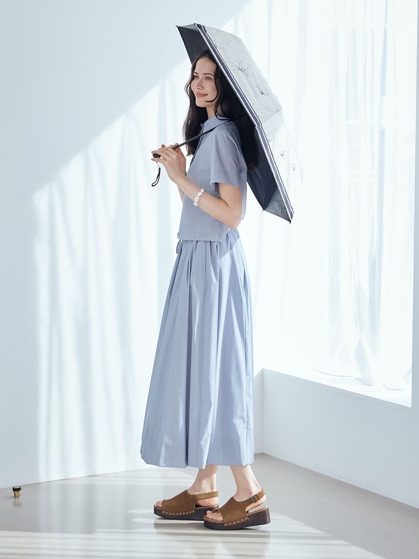 Mila Owen「【Mila Owen&times;PROTECT U】晴雨兼用折り畳み日傘」|傘|