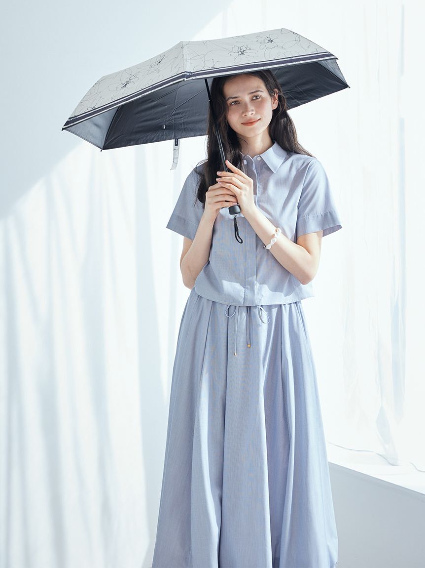 Mila Owen「【Mila Owen&times;PROTECT U】晴雨兼用折り畳み日傘」|傘|