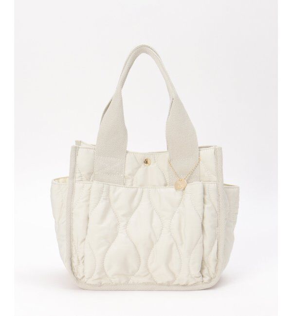 ikka「キルティング多ポケトートバッグ」|その他|オフホワイト