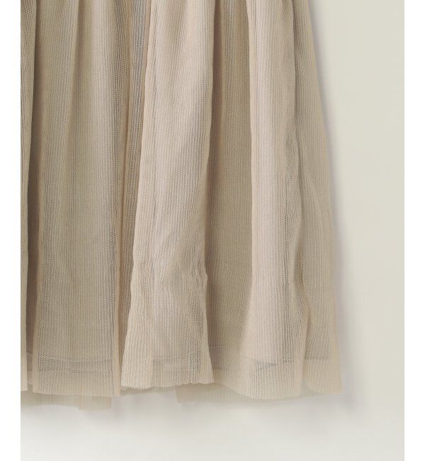 ikka kids「チュールスカートドッキングワンピース（120~160cm）」|スカート|