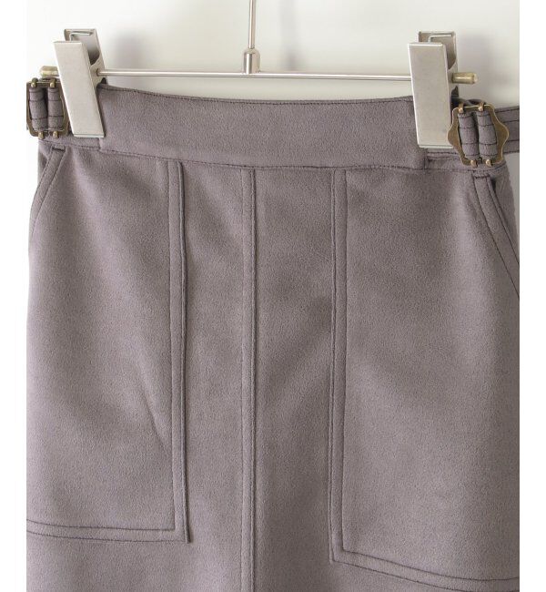 ikka kids「フェイクスエードベイカーロングスカート（120~160cm）」|スカート|