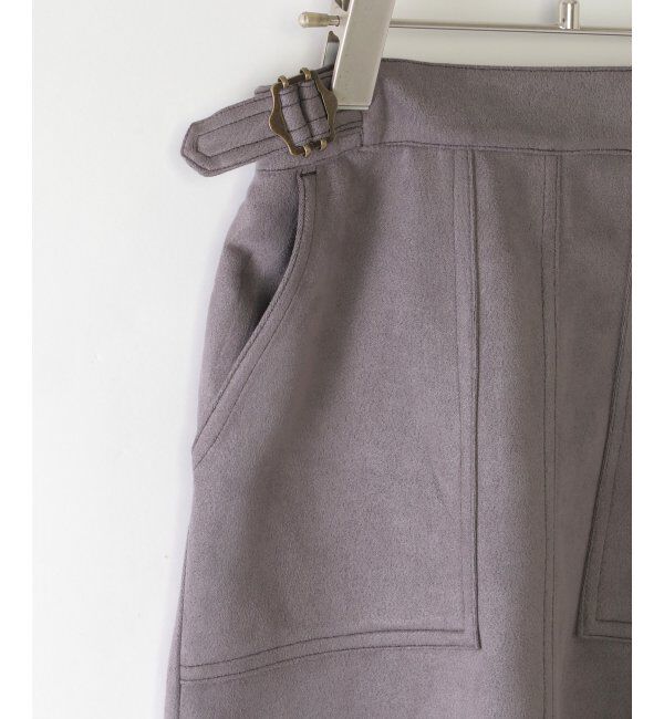 ikka kids「フェイクスエードベイカーロングスカート（120~160cm）」|スカート|