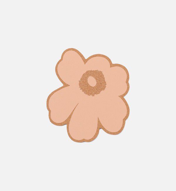 Marimekko「Unikko コルクコースター 12cm 4個セット」|その他|