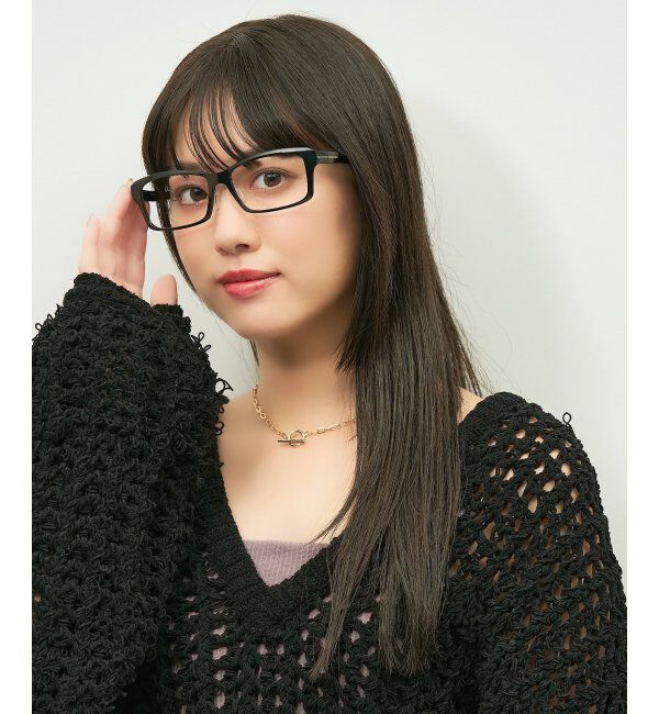  「ウェリントン型メガネ｜ビジネス｜Zoff｜SMART REGULAR CALRO レンズ交換券付」|メガネ|