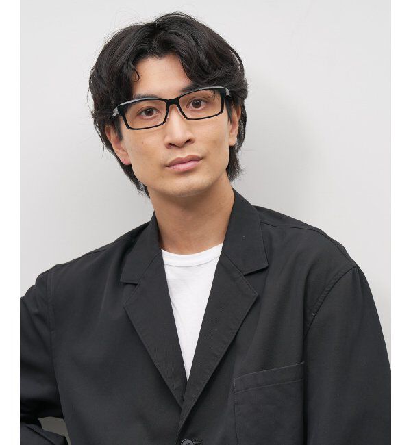  「ウェリントン型メガネ｜ビジネス｜Zoff｜SMART REGULAR CALRO レンズ交換券付」|メガネ|