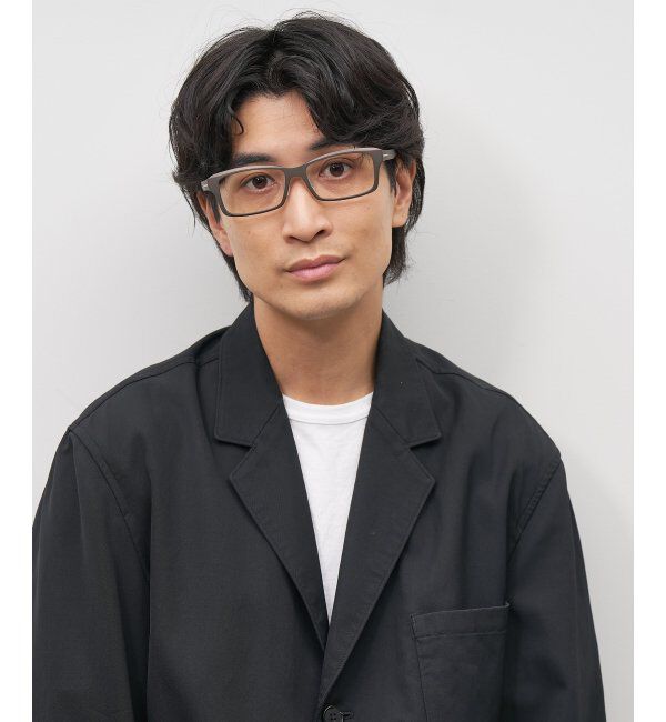  「ウェリントン型メガネ｜ビジネス｜Zoff｜SMART REGULAR CALRO レンズ交換券付」|メガネ|