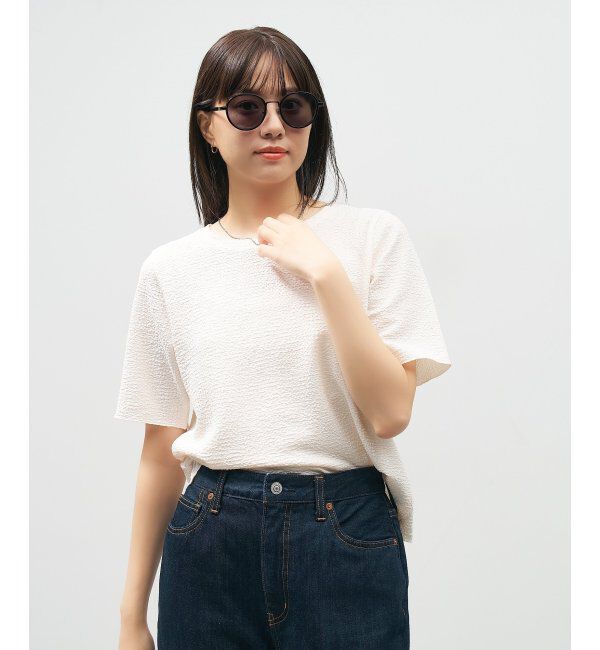  「Zoff｜STUDIO SEVEN｜ボストン型 サングラス プラスチック&times;メタル｜紫外線防止 UVカット」|サングラス|