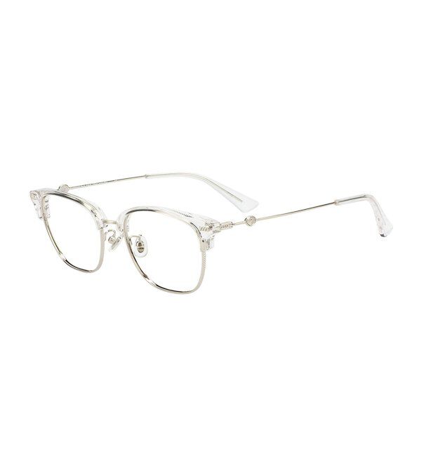  「Zoff｜STUDIO SEVEN｜メガネ プラスチック&times;メタル｜伊達メガネ 度付きメガネ レンズ交換券付」|メガネ|