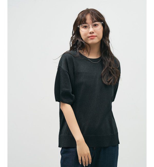  「Zoff｜STUDIO SEVEN｜メガネ プラスチック&times;メタル｜伊達メガネ 度付きメガネ レンズ交換券付」|メガネ|