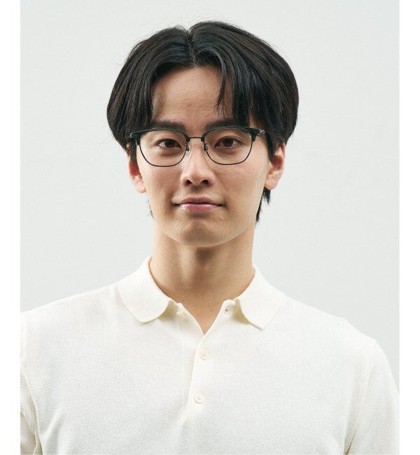  「Zoff｜STUDIO SEVEN｜メガネ プラスチック&times;メタル｜伊達メガネ 度付きメガネ レンズ交換券付」|メガネ|