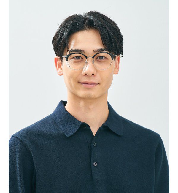  「Zoff｜TRAD メガネ | サーモント 伊達メガネ 度付き 読書 ビジネス   レンズ交換券付」|メガネ|