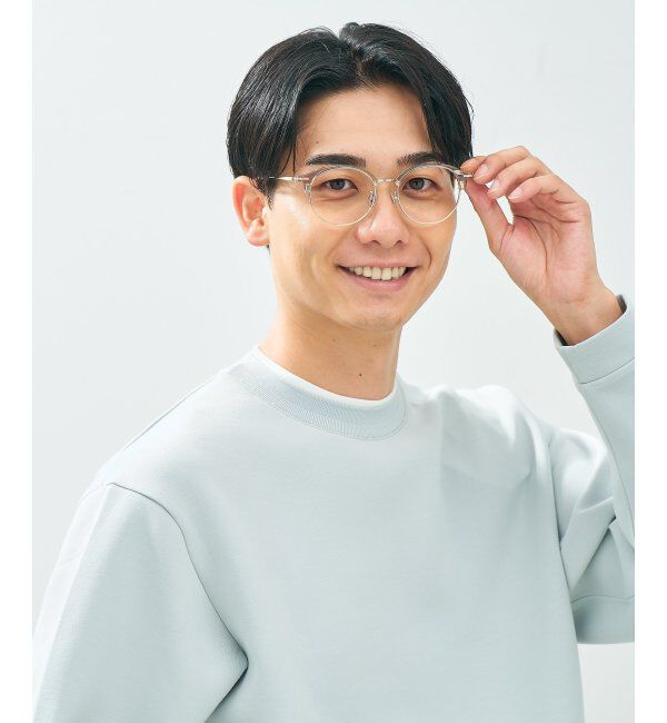  「Zoff｜TRAD メガネ | サーモント 伊達メガネ 度付き 読書 ビジネス   レンズ交換券付」|メガネ|