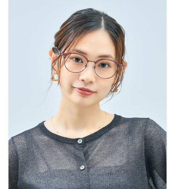  「Zoff｜TRAD メガネ | サーモント 伊達メガネ 度付き 読書 ビジネス   レンズ交換券付」|メガネ|