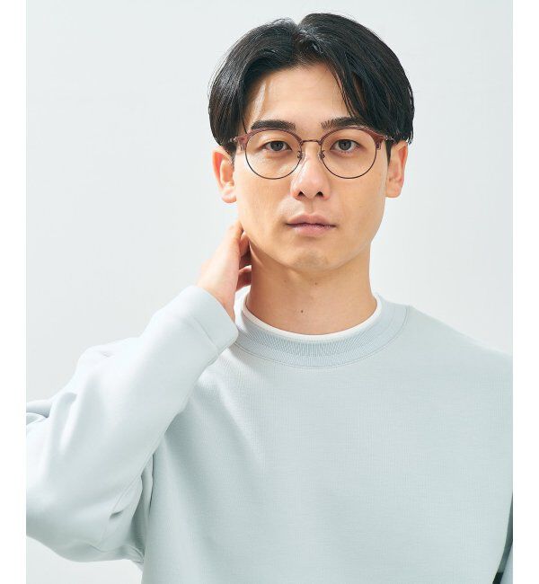  「Zoff｜TRAD メガネ | サーモント 伊達メガネ 度付き 読書 ビジネス   レンズ交換券付」|メガネ|