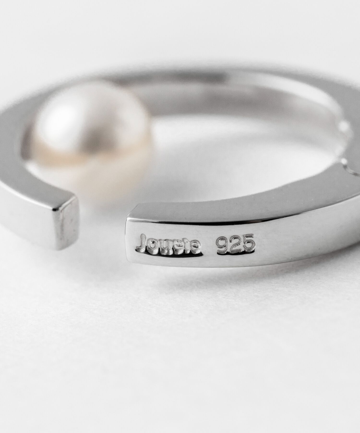  「スナップカフス パール」|イヤーカフ|