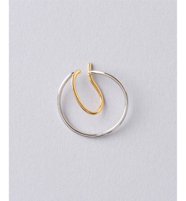 Jouete「ウェアリング サークル コンビカラー」|イヤリング|