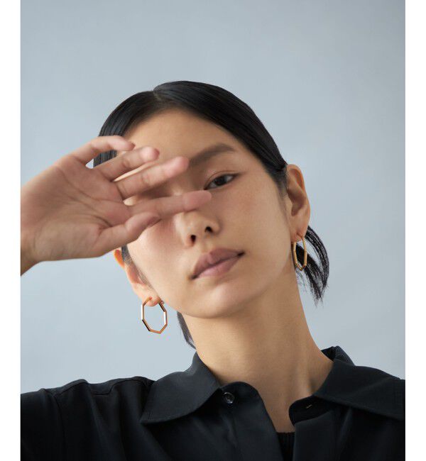 Jouete「[プッシュイヤリング] オクタゴン」|イヤリング|