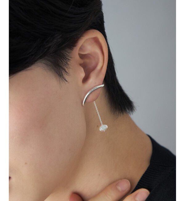 Jouete「[モーラ] イヤークリップ パール」|イヤーカフ|