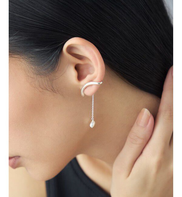 Jouete「[モーラ] イヤークリップ パール」|イヤーカフ|