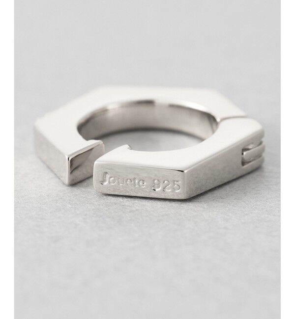 Jouete「[スナップイヤリング] ヘキサゴン ジルコニア」|イヤリング|