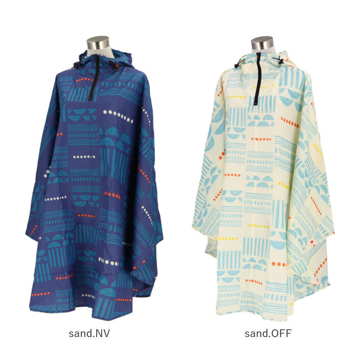 BACKYARD FAMILY「レインコート ポンチョ レディース 通販 レインポンチョ カッパ 雨具 FREE フリーサイズ」|レインコート|