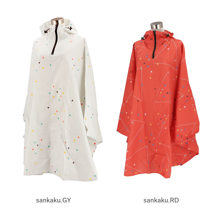 BACKYARD FAMILY「レインコート ポンチョ レディース 通販 レインポンチョ カッパ 雨具 FREE フリーサイズ」|レインコート|