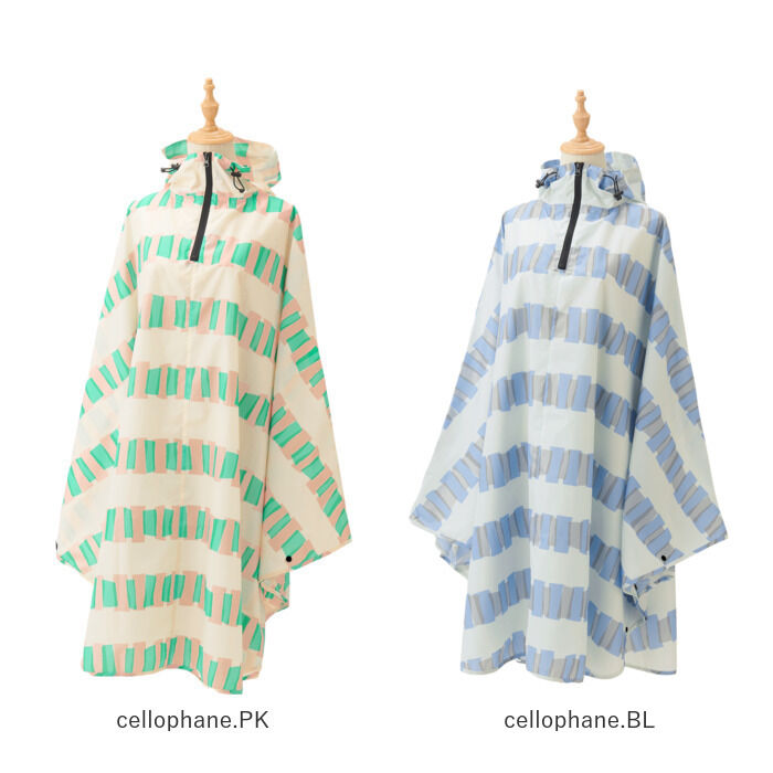 BACKYARD FAMILY「レインコート ポンチョ レディース 通販 レインポンチョ カッパ 雨具 FREE フリーサイズ」|レインコート|