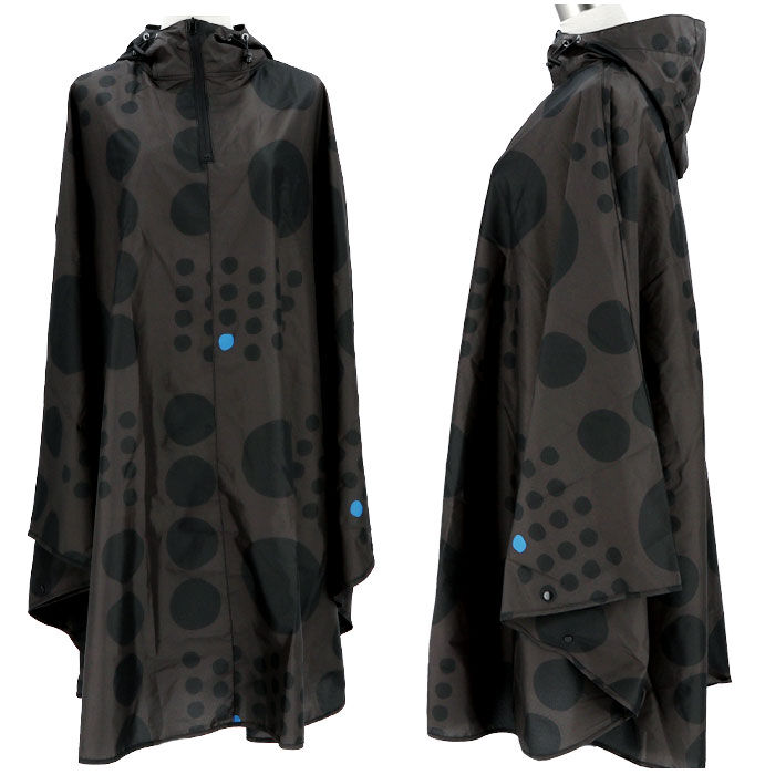 BACKYARD FAMILY「レインコート ポンチョ レディース 通販 レインポンチョ カッパ 雨具 FREE フリーサイズ」|レインコート|