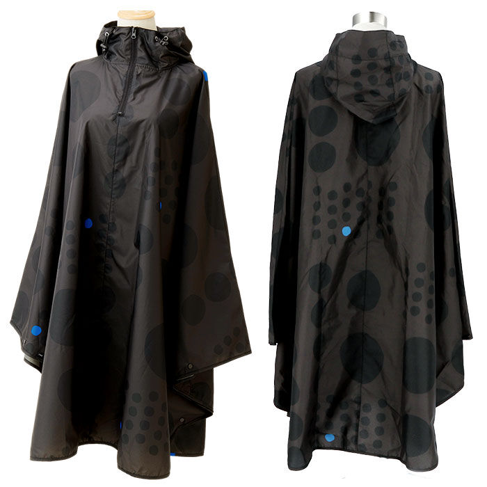 BACKYARD FAMILY「レインコート ポンチョ レディース 通販 レインポンチョ カッパ 雨具 FREE フリーサイズ」|レインコート|