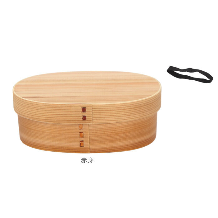 BACKYARD FAMILY「わっぱ 弁当箱 通販 小判型 1段 一段 500ml わっぱ弁当 まげわっぱ 曲げわっぱ 白木」|食器・キッチングッズ|