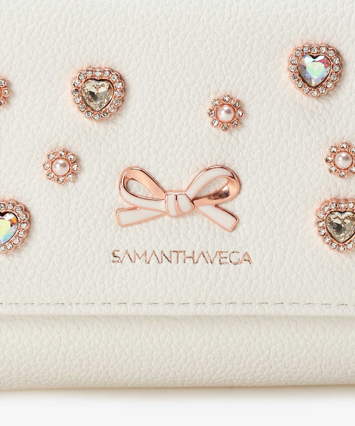 Samantha Vega「ハートビジュー折財布」|財布|