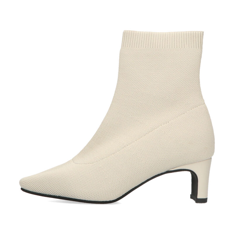 ORiental TRaffic「プレートヒールニットブーツ/31422」|ショートブーツ|