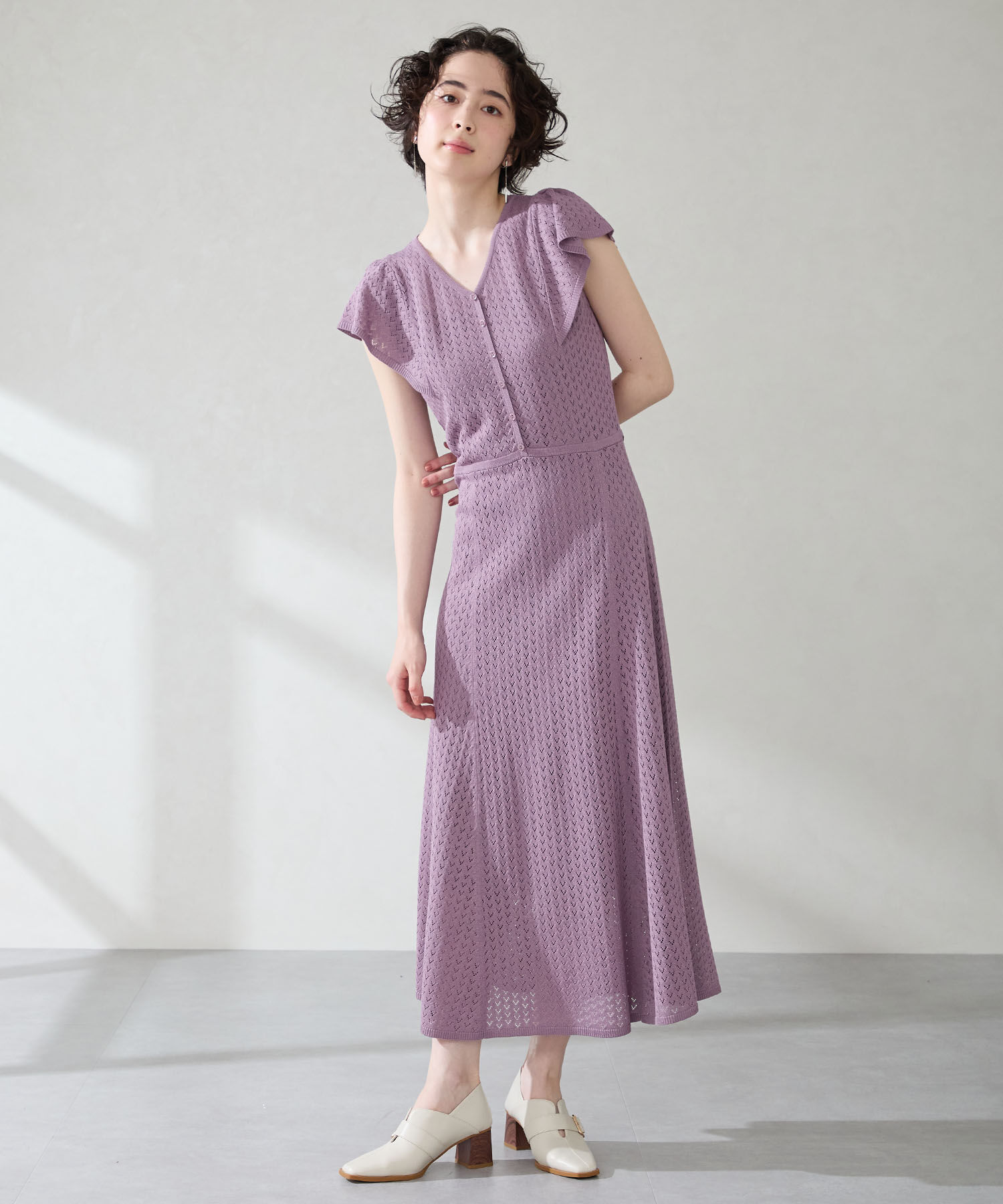 ORiental TRaffic「ウッドヒールベルトパンプス/51303」|パンプス|