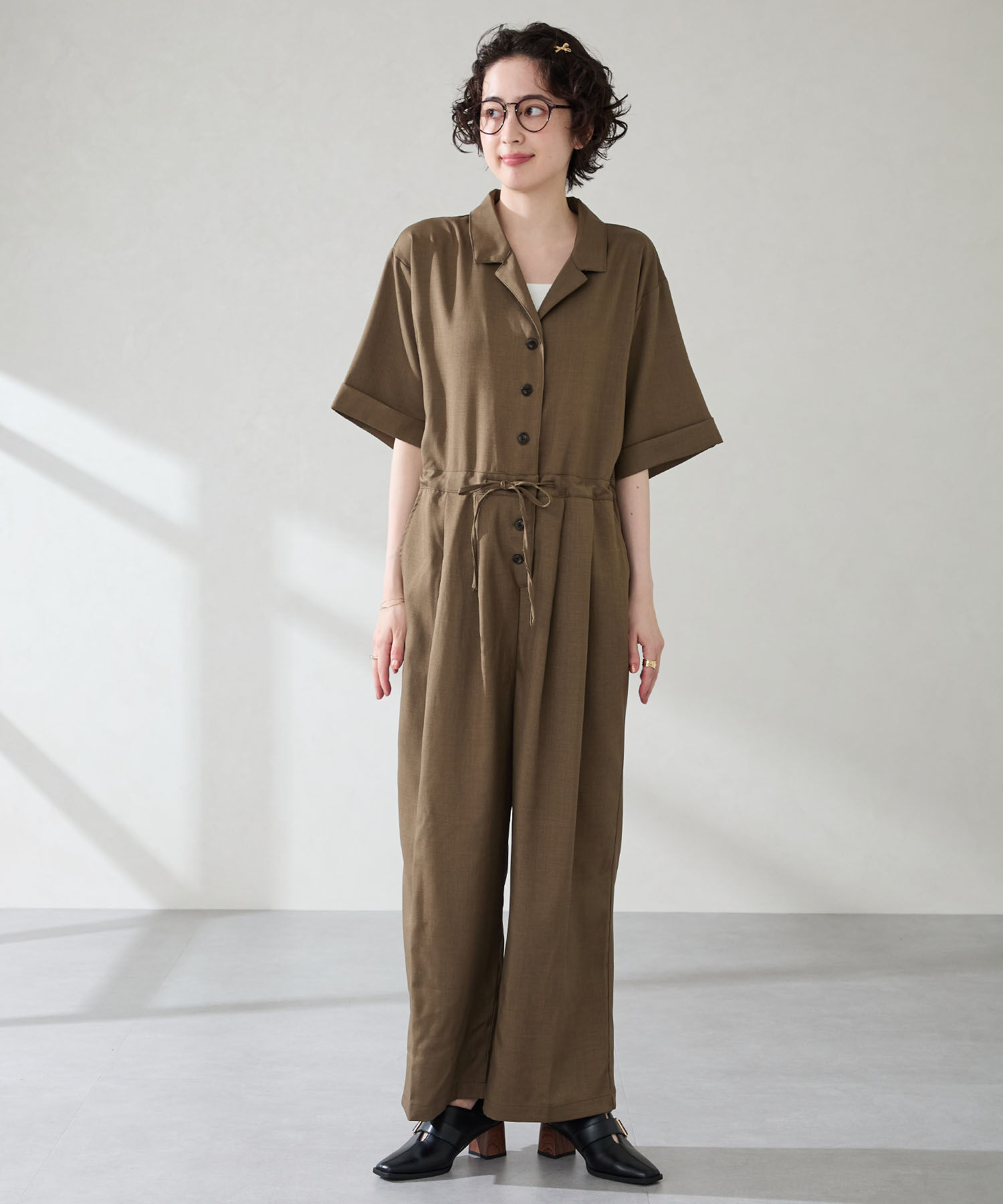 ORiental TRaffic「ウッドヒールベルトパンプス/51303」|パンプス|