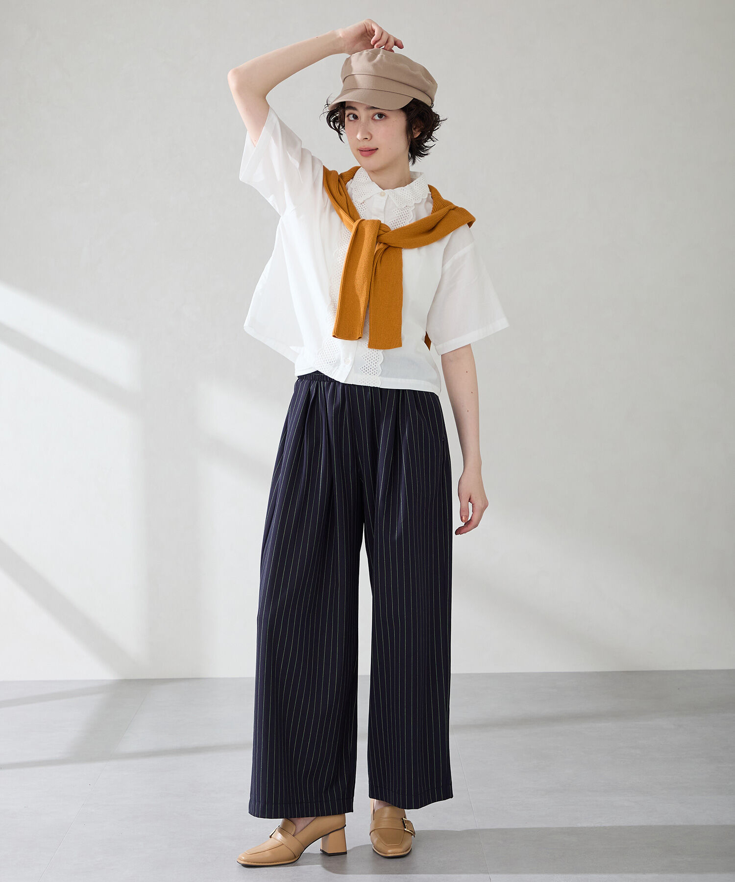 ORiental TRaffic「ベルトデザインヒールローファー/51315」|パンプス|