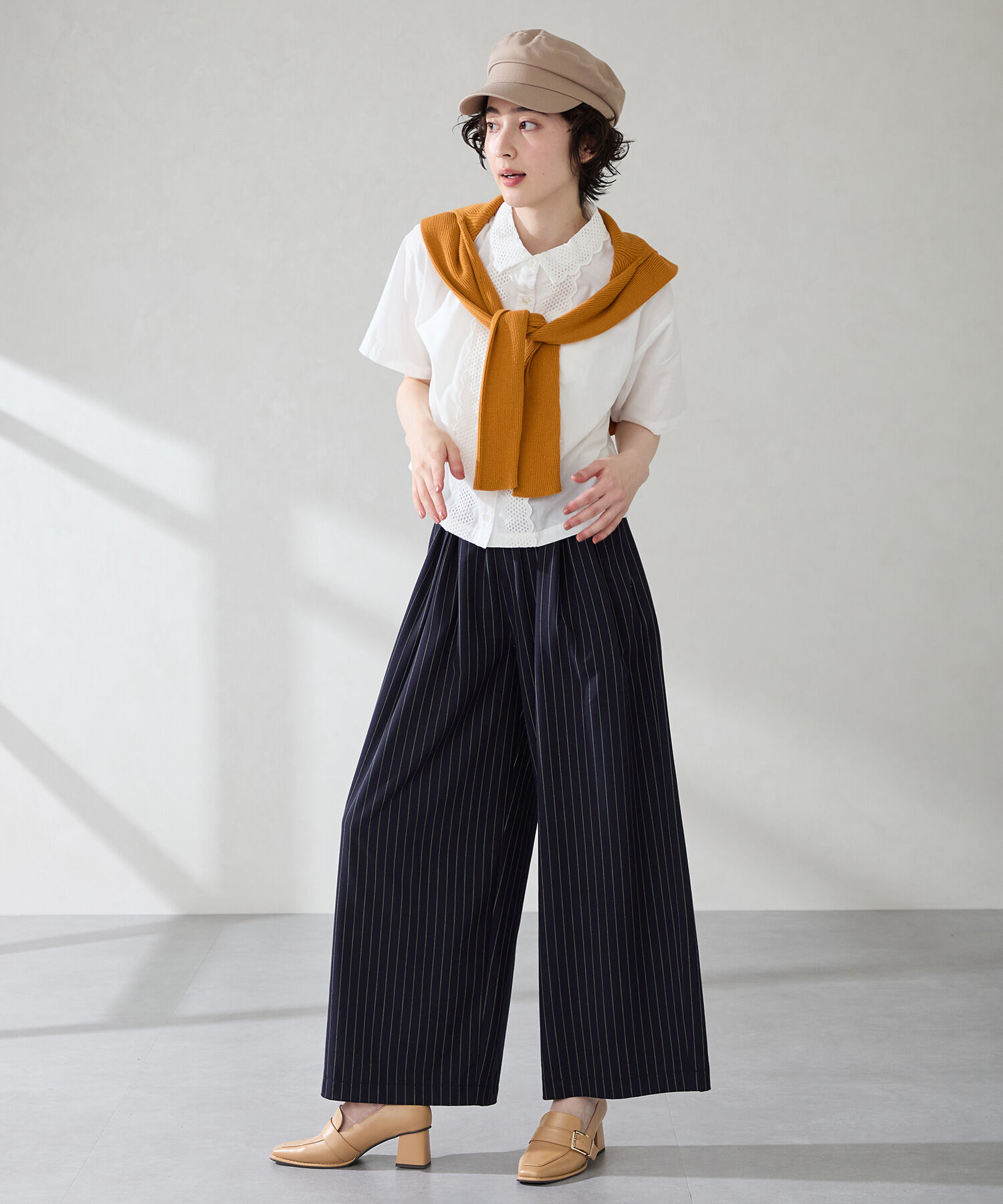 ORiental TRaffic「ベルトデザインヒールローファー/51315」|パンプス|