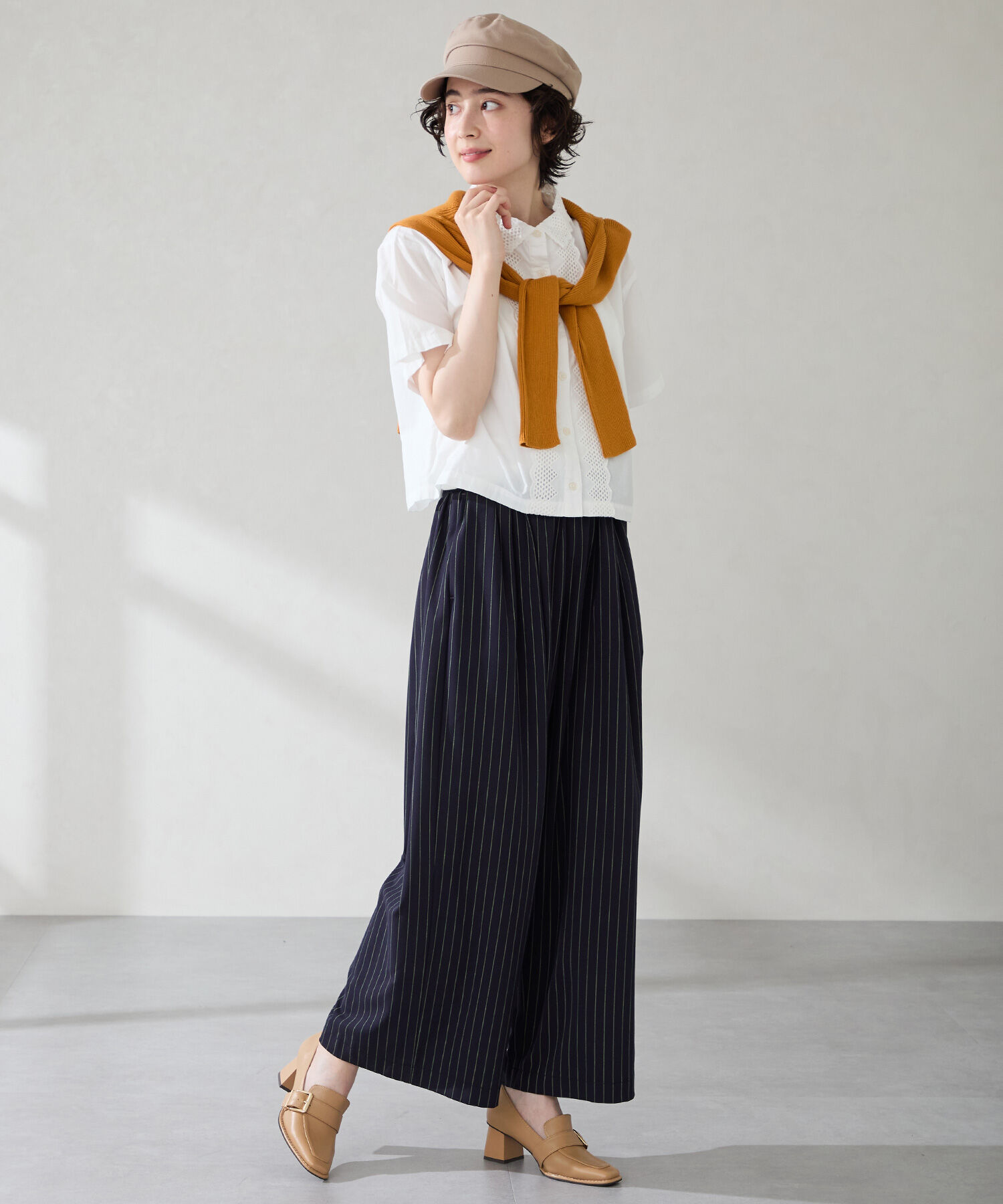 ORiental TRaffic「ベルトデザインヒールローファー/51315」|パンプス|