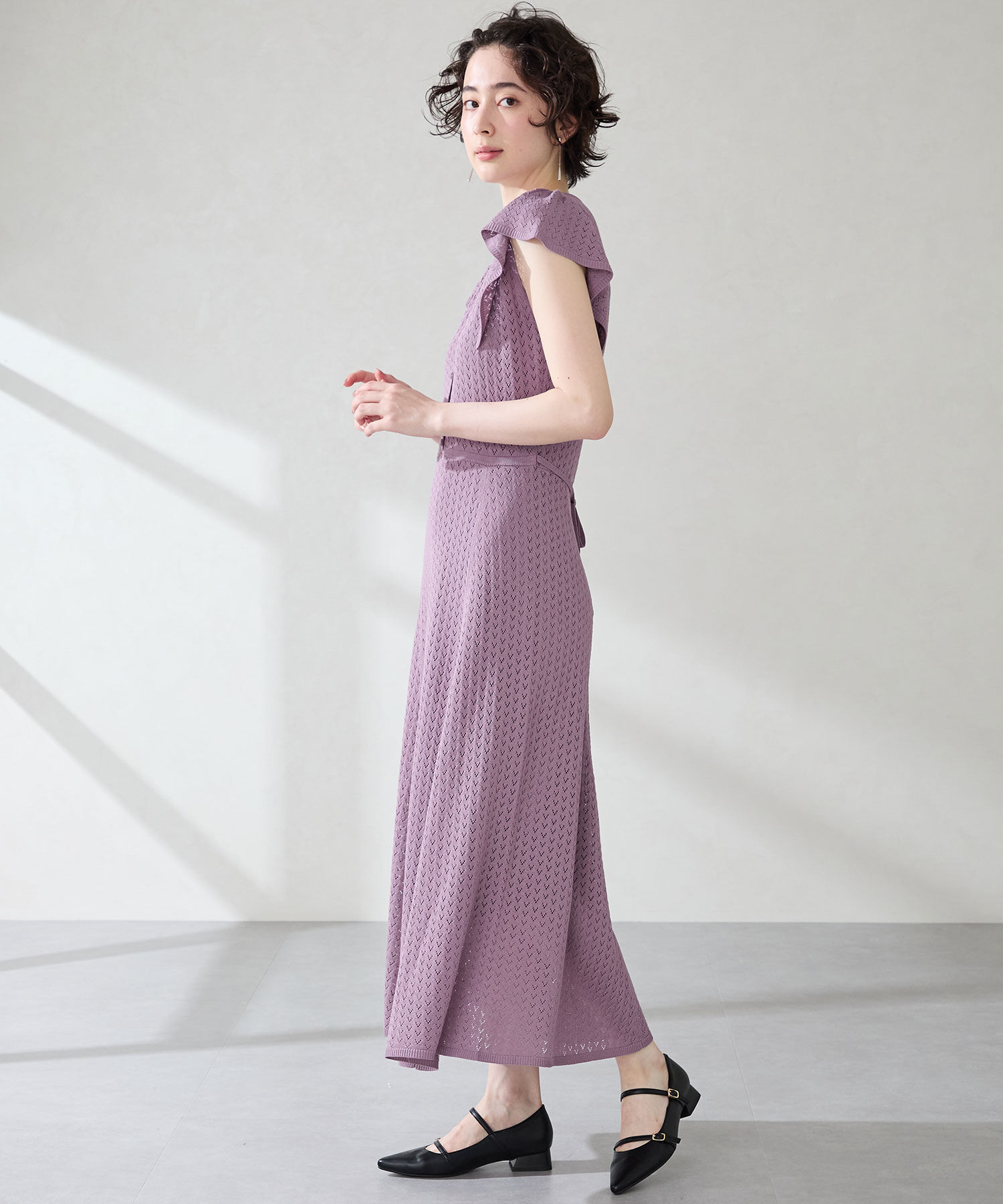 ORiental TRaffic「ポインテッドトゥダブルストラップパンプス/51306」|パンプス|