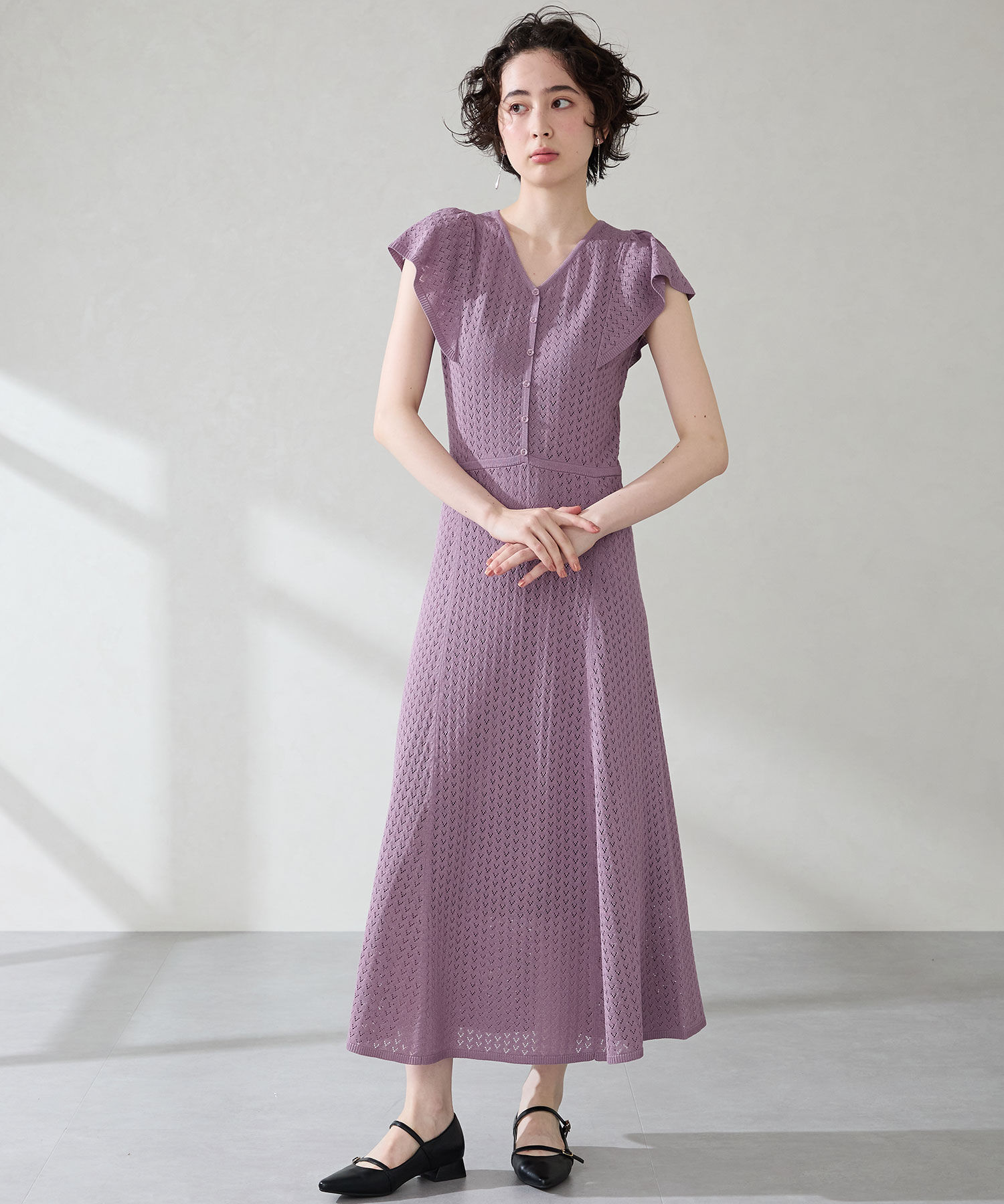 ORiental TRaffic「ポインテッドトゥダブルストラップパンプス/51306」|パンプス|